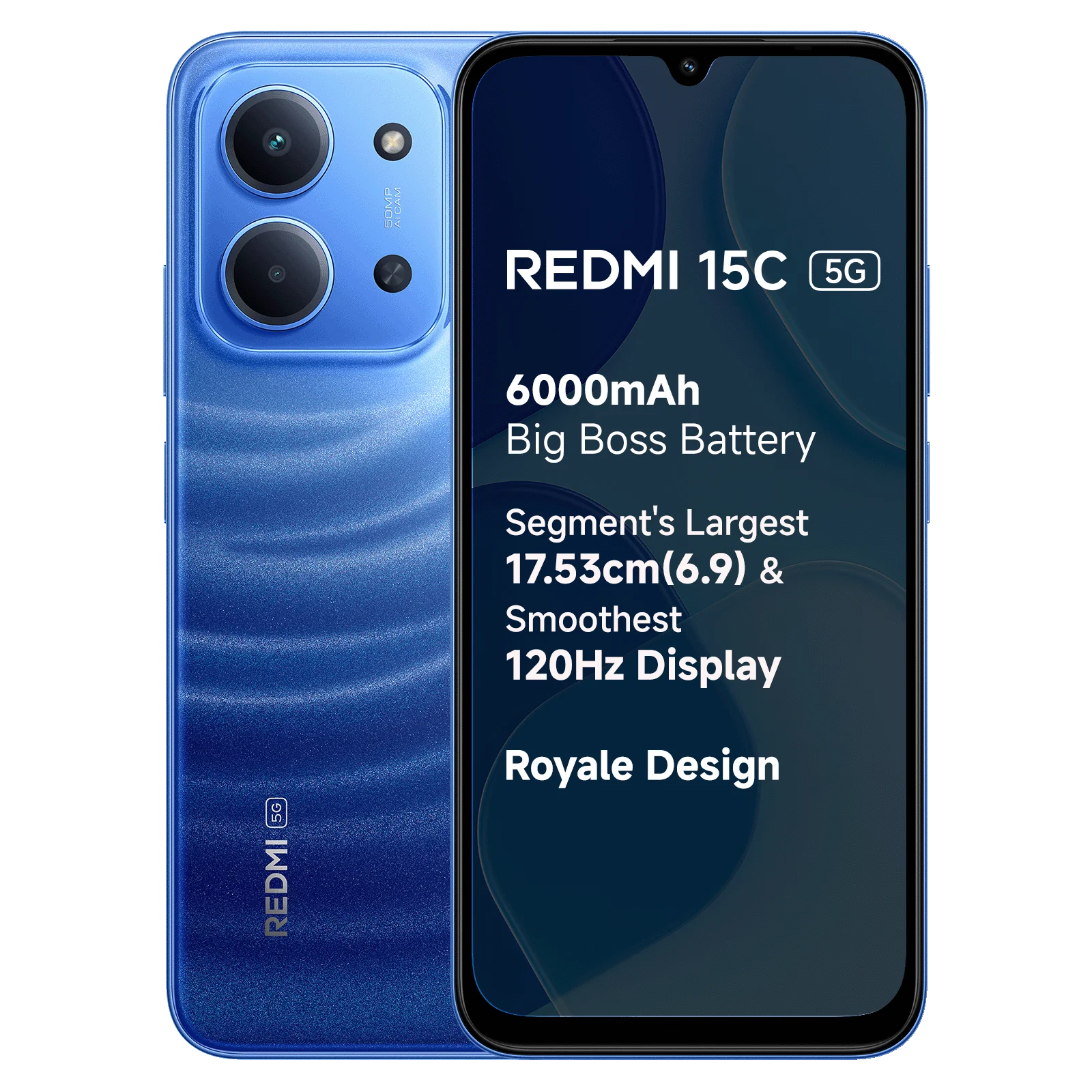 Redmi 15c 5G Moonlight Blue(8/128GB)-XIAOMI -MI FOCUS