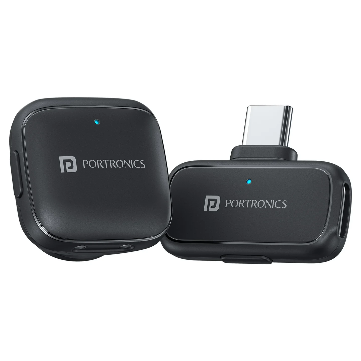 PORTRONICS  VLOGMATE C WIRELESS RECORDING MICROPHONE POR-2762