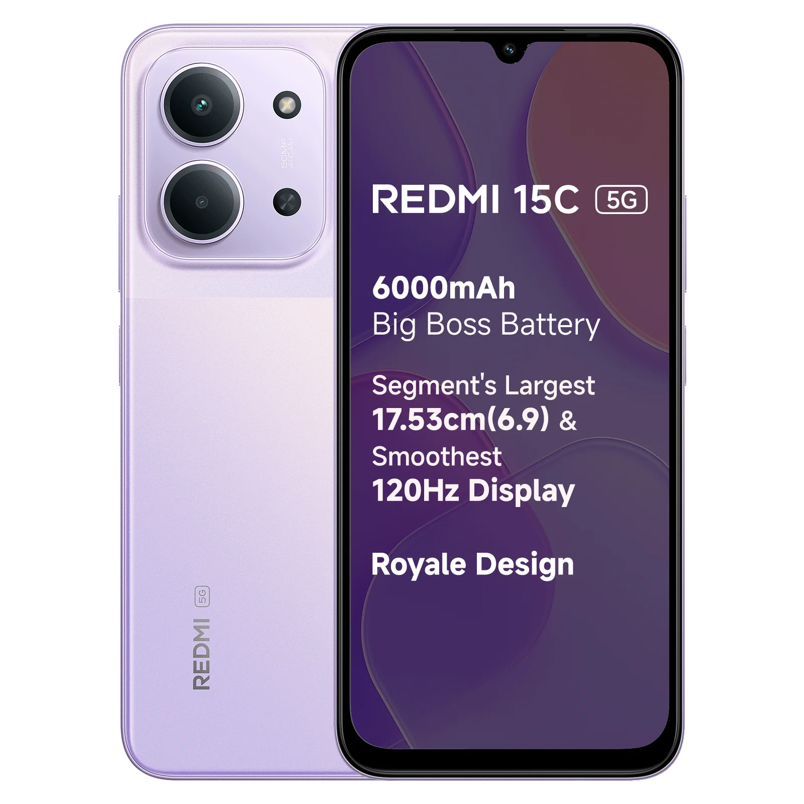 Redmi 15c 5G Dusk Purple(6/128GB)-XIAOMI-MI FOCUS