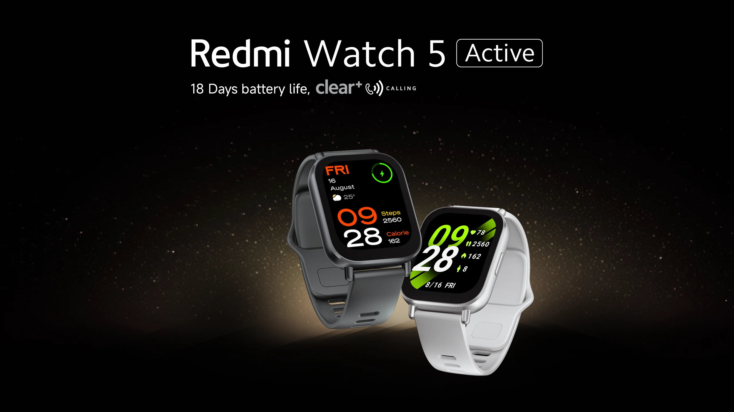 REDMI Watch 5 Active-Black-XAOMI-MI ACCESSORIES